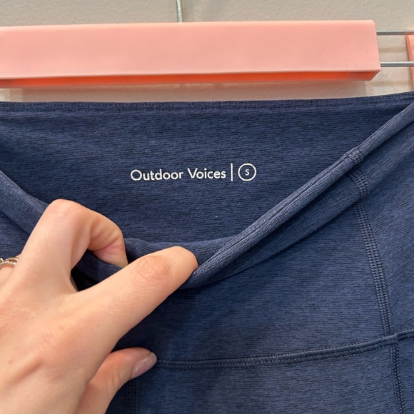 Outdoor Voices TechSweat™ Core 3/4 Legging- medium blue - Picture 5 of 5